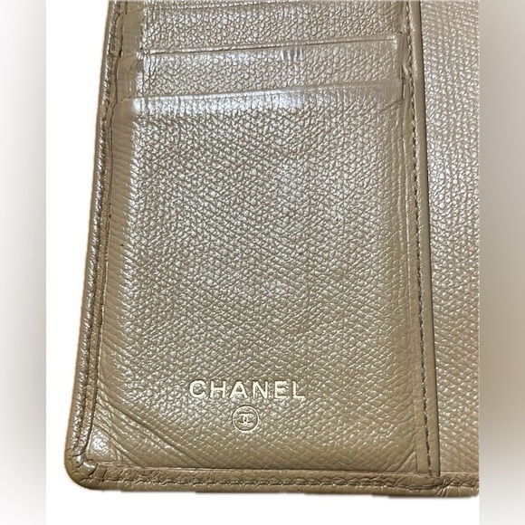 Chanel CoCo Button Long Bi-Fold Wallet, Beige - Picture 14 of 16